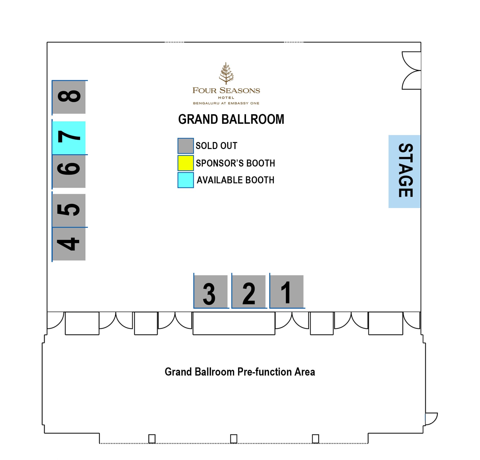 Booth layout