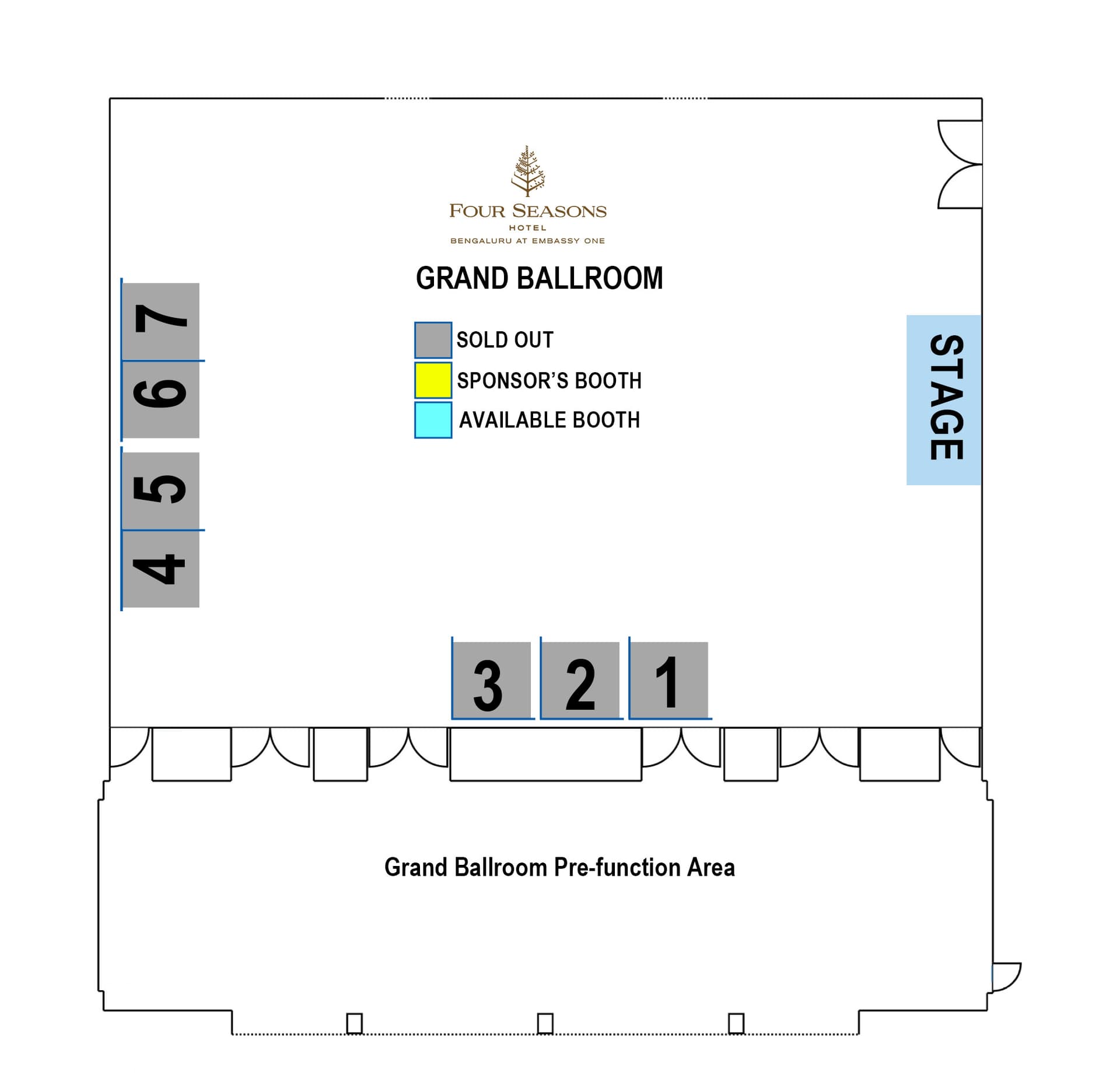 Booth layout